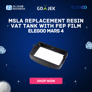 Original ELEGOO Mars 4 MSLA Replacement Resin VAT Tank with FEP Film